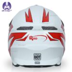 کلاه کراس ردلاین مدل 750 رنگ سفید قرمز - تصویر 5