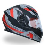 کلاه کاسکت فک متحرک خرید ردلاین مدل NSN22 BLK-RED