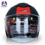کلاه کاسکت بدون فک ردلاین 966 مدل RT-RED - تصویر 6