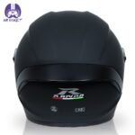 کلاه کاسکت راپیدو مدل 982 رنگ مشکی مات - تصویر 5
