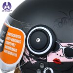 کلاه کاسکت بیون مدل B-110 رنگ مشکی مات - تصویر 7
