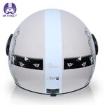 کلاه کاسکت بیون B-110 مدل Face رنگ گلبهی - تصویر 5