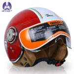 کلاه کاسکت بیون مدل B-110 رنگ RED-WHT - تصویر 4