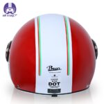 کلاه کاسکت بیون مدل B-110 رنگ RED-WHT - تصویر 5
