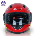 کلاه کاسکت کودک ردلاین مدل Lightring MCqueen رنگ قرمز - تصویر 7