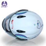 کلاه کاسکت کودک ردلاین مدل unicorn رنگ سفید - تصویر 3