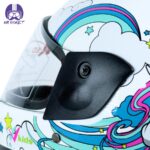 کلاه کاسکت کودک ردلاین مدل unicorn رنگ سفید - تصویر 6