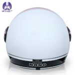کلاه کاسکت بیون مدل B-110 رنگ سفید - تصویر 5