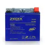 باتری موتورسیکلت Zedix مدل ۱۲V6H (کلیک،وگو،NVX و ...)