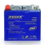 باتری موتورسیکلت Zedix مدل ۱۲V9H (NS,RS و بنلی دو سیلندر)