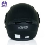 کلاه کاسکت فک متحرک Da1 مدل 101 رنگ مشکی مات - تصویر 6