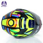 کلاه کاسکت فک متحرک Da1 مدل ۱۰۱ طرح Enso - تصویر 6
