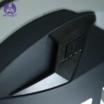کلاه کاسکت فک متحرک دی ای وان مدل 105 رنگ مشکی طوسی - تصویر 9