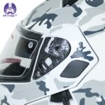 کلاه کاسکت فک متحرک Da1 مدل ۱۰6 طرح ارتشی - تصویر 7