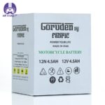 باتری موتورسیکلت Gorudenمدل ۱۲V4.5H (هوندا معمولی بدون استارت) - تصویر 3
