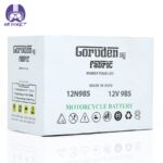 باتری موتورسیکلت Gorudenمدل ۱۲V9H (پالس، آپاچی، تریل) - تصویر 3