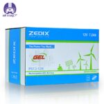 باتری موتورسیکلت Zedix مدل ۱۲V7.2AH (طرح کلیک و طرح آیروکس) - تصویر 3