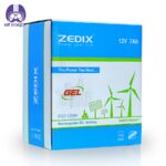 باتری موتورسیکلت Zedix مدل ۱۲V7H (باکسر انژکتوری و بنلی) - تصویر 3