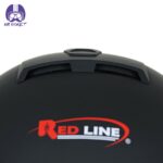 کلاه کاسکت فک متحرک ردلاین مدل 955 رنگ مشکی قرمز مات - تصویر 7