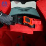 کلاه کاسکت فک ثابت راپیدو مدل 967 طرح TRX رنگ نارنجی طوسی - تصویر 9