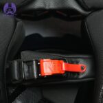 کلاه کاسکت فک متحرک دابلیو استاندارد رنگ قرمز مشکی مات - تصویر 10