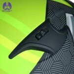 کلاه کاسکت بدون فک ردلاین مدل ۹۴۶ رنگ سبز مشکی - تصویر 8