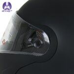 کلاه کاسکت فک متحرک ردلاین مدل ۹۵۵ رنگ مشکی مات - تصویر 8