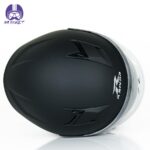 کلاه کاسکت بدون فک راپیدو مدل 878 رنگ مشکی مات - تصویر 5