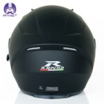 کلاه کاسکت بدون فک راپیدو مدل 878 رنگ مشکی مات - تصویر 7