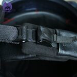 کلاه کاسکت وسپایی چرم جی وای تی رنگ صورتی - تصویر 6