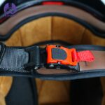 کلاه کاسکت وسپایی راپیدو مدل ۸۵۹-STAR رنگ سفید مشکی - تصویر 6