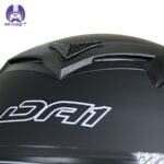 کلاه کاسکت فک متحرک DA1 مدل 102 رنگ مشکی مات - تصویر 8