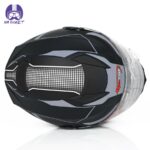 کلاه کاسکت فک متحرک ردلاین مدل 937 رنگ مشکی طوسی مات - تصویر 7