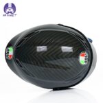 ماکت کلاه کاسکت برند AGV رنگ مشکی - تصویر 3