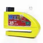 قفل دیسکی لاکس مدل KS8305 رنگ زرد