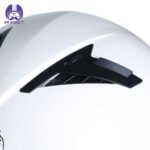 کلاه کاسکت فک ثابت تکنو مدل 808 رنگ سفید - تصویر 10
