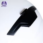 کلاه کاسکت فک ثابت تکنو مدل 810 رنگ سفید - تصویر 8
