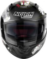 کلاه کاسکت فک ثابت نولان مدل N60-6 طرح GEMINI REPLICA CARLOS CHECA FLAT BLACK - تصویر 3