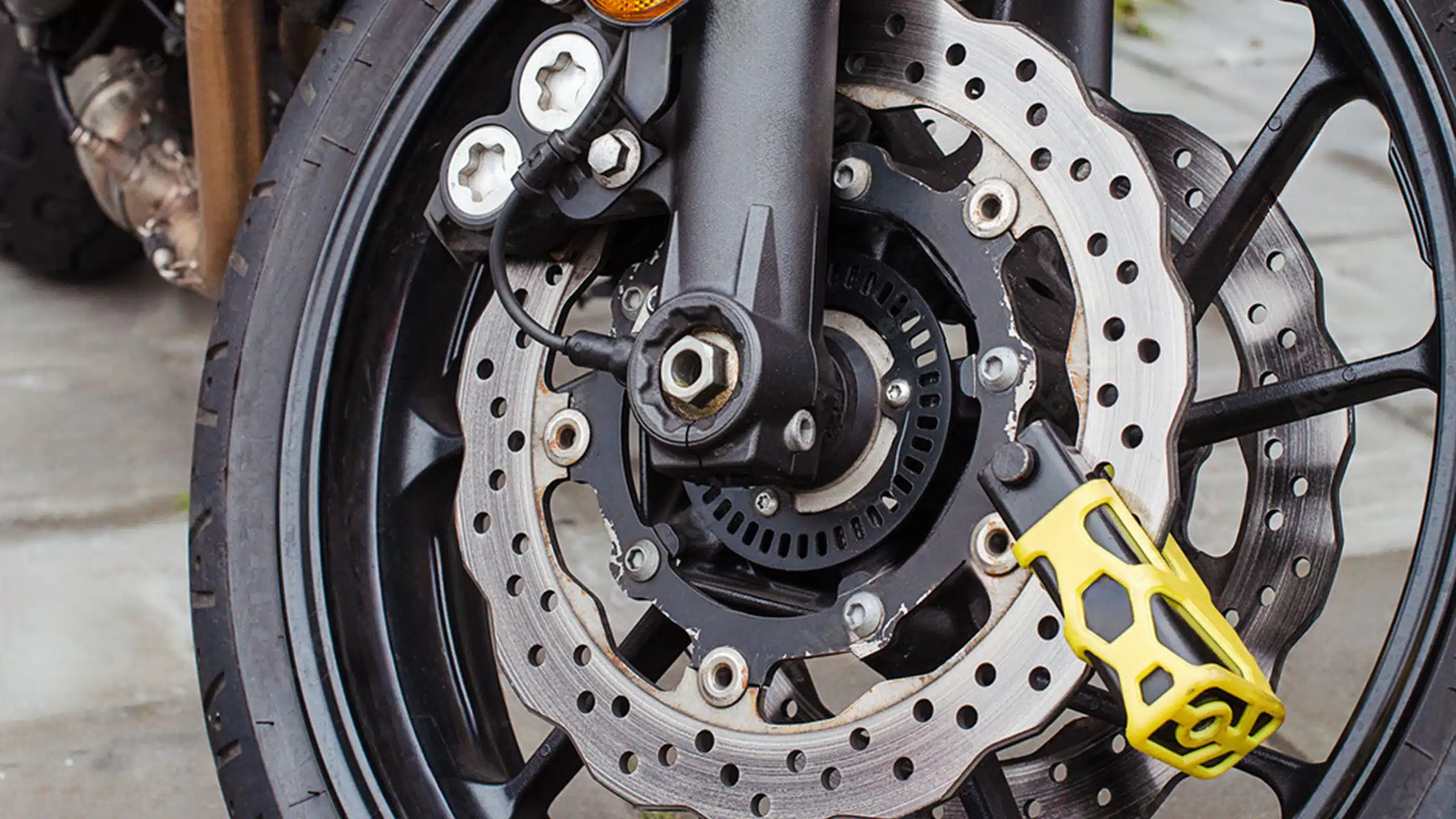 قفل دیسک با کیفیت برای موتورسیکلت