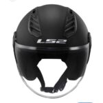 کلاه کاسکت بدون فک LS2 Airflow OF562 رنگ مشکی مات - تصویر 3