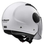 کلاه کاسکت بدون فک LS2 Airflow OF562 رنگ سفید براق - تصویر 4