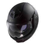 کلاه کاسکت فک متحرک LS2 Advant ff906 رنگ مشکی مات - تصویر 4