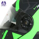 کلاه کاسکت راپیدو مدل ۹۵۰ طرح APS رنگ سبز مشکی - تصویر 8