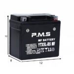 باتری موتورسیکلت پی ام اس مدل YTX5L-BS (وگو،طرح باکسر) - تصویر 3
