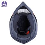 کلاه کاسکت کراس برند ردلاین کد 750 رنگ مشکی قرمز مات - تصویر 7