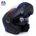 کلاه کاسکت فک متحرک ردلاین مدل 937 طرح blue arrow mt - تصویر 4