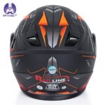 کلاه کاسکت فک متحرک ردلاین مدل 939 طرح red time - تصویر 5