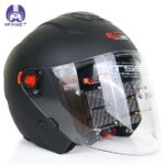 کلاه کاسکت بدون فک ردلاین کد 944 رنگ مشکی مات - تصویر 3