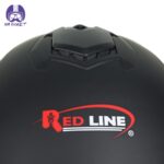 کلاه کاسکت بدون فک ردلاین کد 944 رنگ مشکی مات - تصویر 7