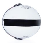 کلاه کاسکت بیون مدل B-110 Face Black White Shine - تصویر 6